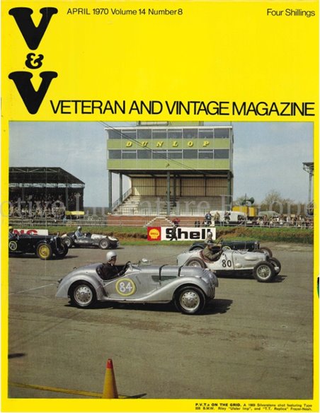 1970 VETERAN AND VINTAGE MAGAZINE 8 ENGLISH