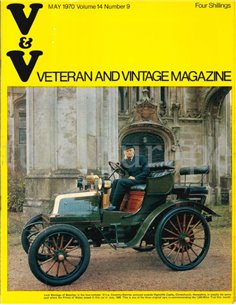 1970 VETERAN AND VINTAGE MAGAZINE 9 ENGLISH