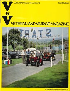 1970 VETERAN AND VINTAGE MAGAZINE 10 ENGELS