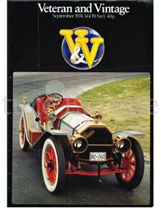 1974 VETERAN AND VINTAGE MAGAZIN 1 ENGLISCH
