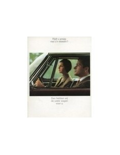 1966 VOLKSWAGEN KARMANN GHIA BROCHURE NEDERLANDS