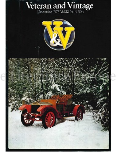 1974 VETERAN AND VINTAGE MAGAZIN 4 ENGLISCH