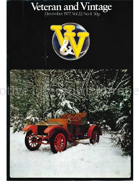 1974 VETERAN AND VINTAGE MAGAZIN 4 ENGLISCH