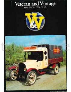 1978 VETERAN AND VINTAGE MAGAZIN 10 ENGLISCH