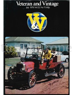 1978 VETERAN AND VINTAGE MAGAZINE 11 ENGLISH