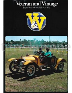 1978 VETERAN AND VINTAGE MAGAZIN 1  ENGLISCH