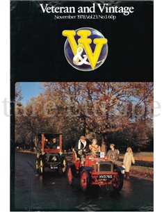 1978 VETERAN AND VINTAGE MAGAZINE 3 ENGLISH