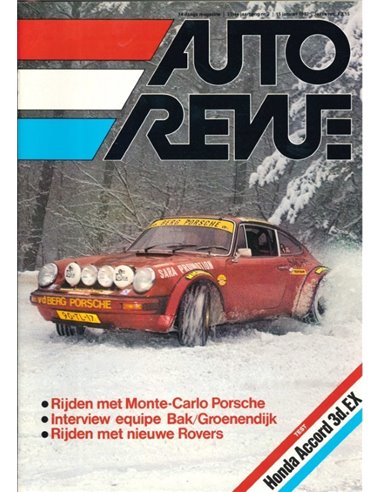 1982 AUTO REVUE MAGAZINE 02 NEDERLANDS