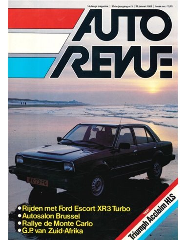 1982 AUTO REVUE MAGAZINE 03 NEDERLANDS