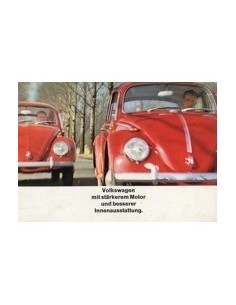 1965 VOLKSWAGEN KEVER BROCHURE DUITS