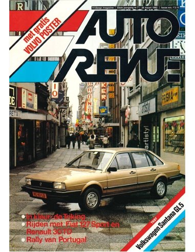 1982 AUTO REVUE MAGAZINE 07 NEDERLANDS