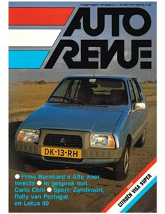 1979 AUTO REVUE MAGAZINE 07 DUTCH