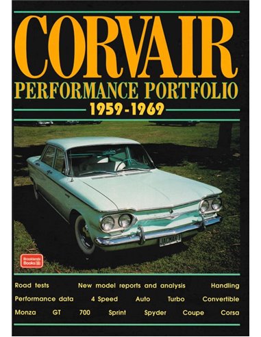 CORVAIR PERFORMANCE PORTFOLIO 1959-1969