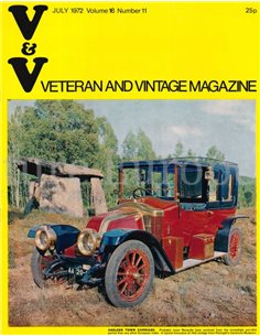 1972 VETERAN AND VINTAGE MAGAZIN 11 ENGLISCH