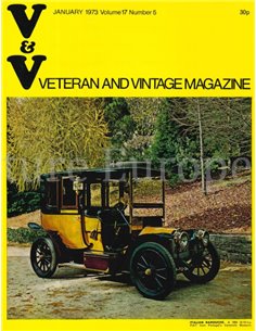 1973 VETERAN AND VINTAGE MAGAZINE 5 ENGLISH