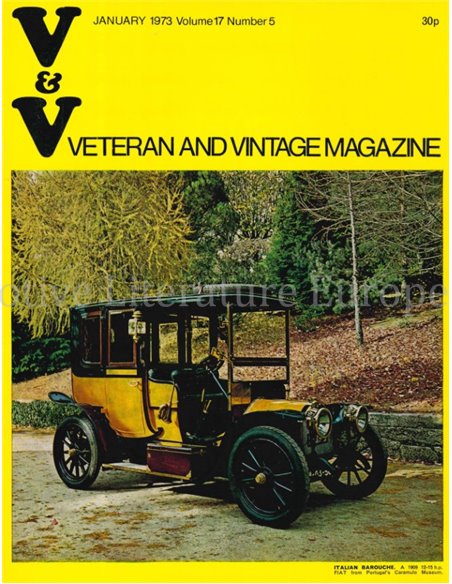 1973 VETERAN AND VINTAGE MAGAZIN 5 ENGLISCH