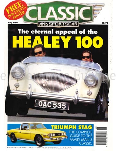 1996 CLASSiC AND SPORTSCAR MAGAZIN MAI ENGLISCH