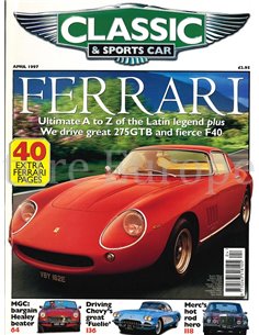 1997 CLASSIC AND SPORTSCAR MAGAZINE APRIL  ENGLISH