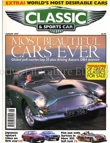 1997 CLASSiC AND SPORTSCAR August  ENGLISCH