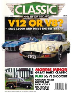 1995 CLASSIC AND SPORTSCAR MAGAZINE JANUARI ENGELS