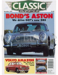 1995 CLASSIC AND SPORTSCAR MAGAZIN DECEMBER ENGLISCH