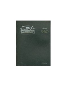 1996 VOLVO 960 BROCHURE NEDERLANDS