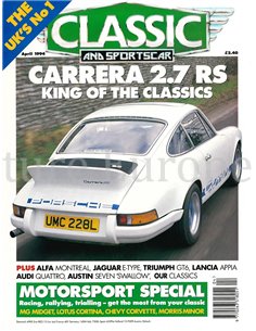 1994 CLASSIC AND SPORTSCAR MAGAZINE APRIL ENGLISH