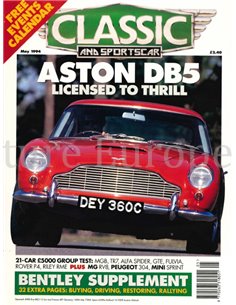 1994 CLASSIC AND SPORTSCAR MAGAZINE MEI ENGELS