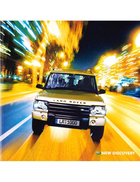 2003 LAND ROVER DISCOVERY BROCHURE GERMAN