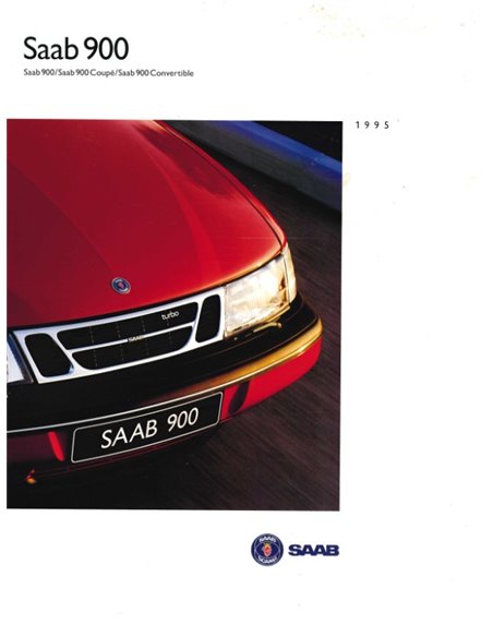1994 SAAB 900 BROCHURE ENGLISH