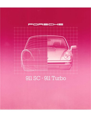 1980 PORSCHE 911 SC | TURBO PROSPEKT DEUTSCH