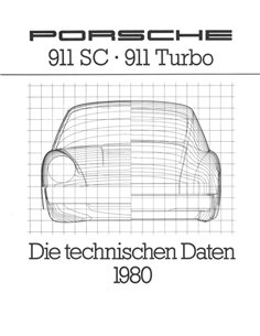 1980 PORSCHE 911 SC | TURBO BROCHURE DUITS 2