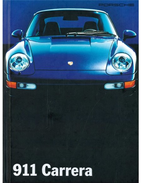 1995 PORSCHE 911 CARRERA HARDCOVER PROSPEKT SPANISCH
