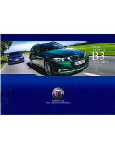2008 BMW ALPINA B3 BITURBO BROCHURE DUITS