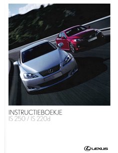 2009 LEXUS IS RANGE OWNERS MANUAL DUTCH