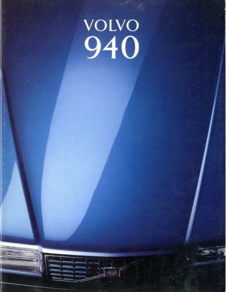 1993 VOLVO 940 BROCHURE NEDERLANDS
