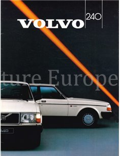1987 VOLVO 240 BROCHURE DUTCH