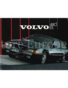 1986 VOLVO 480 ES BROCHURE NEDERLANDS