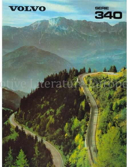 1980 VOLVO 340 BROCHURE DUTCH