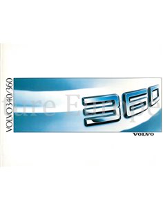 1988 VOLVO 340 / 360 PROSPEKT NIEDERLÄNDISCH