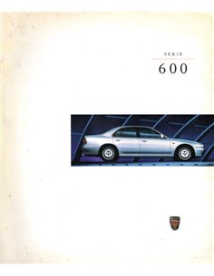 1999 ROVER SERIE 600 PROSPEKT NIEDERLÄNDISCH