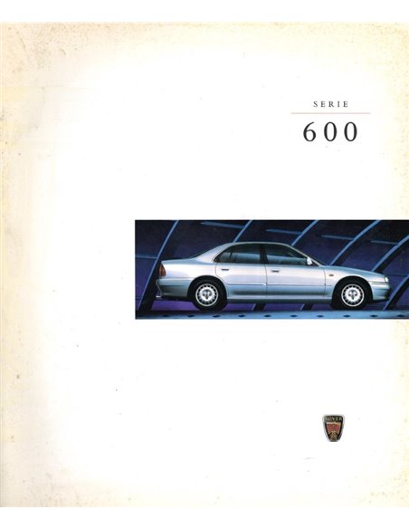 1999 ROVER SERIE 600 BROCHURE NEDERLANDS