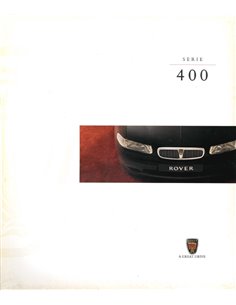 1998 ROVER SERIE 400 PROSPEKT NIEDERLÄNDISCH