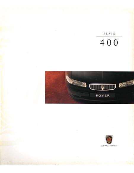 1998 ROVER SERIE 400 PROSPEKT NIEDERLÄNDISCH