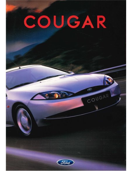 1998 FORD COUGAR PROSPEKT NIEDERLÄNDISCH