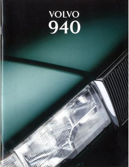1995 VOLVO 940 BROCHURE NEDERLANDS