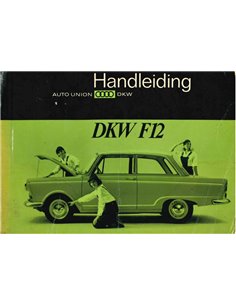 1965 DKW F12 OWNERS MANUAL DUTCH