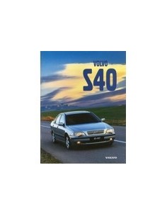 1998 VOLVO S40 BROCHURE NEDERLANDS