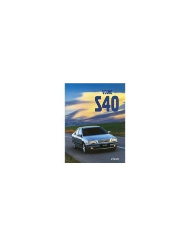 1998 VOLVO S40 BROCHURE NEDERLANDS
