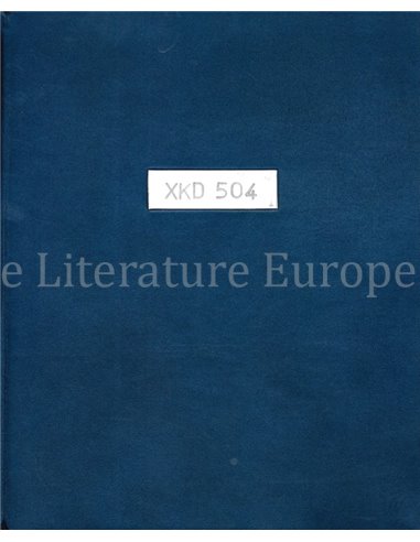 JAGUAR D-TYPE, THE AUTOBIOGRAPHY OF XKD 504 (LIMITIERT NR.16/100, SIGNIERT !)